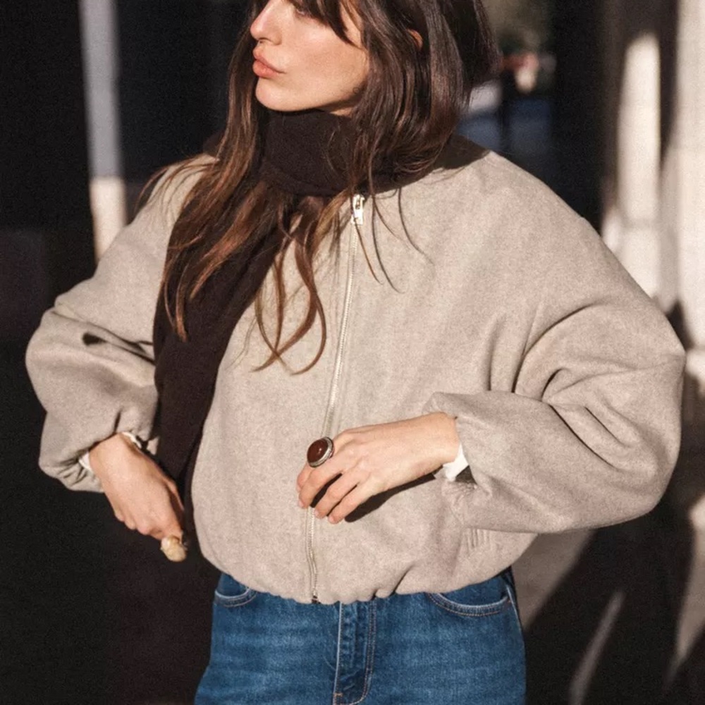 Zara Women's Bomber Jacket - Picture 7 of 8